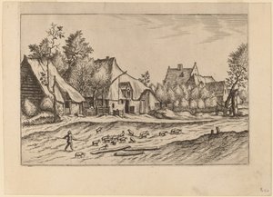 Fermes dans un Village