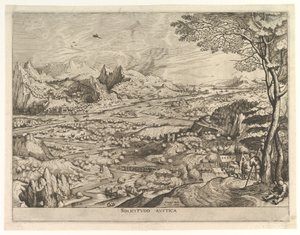 Sollicitude rustique - Johannes van Doetecum I