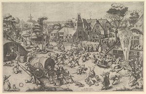 La Kermesse de Saint-Georges, vers 1569, imprimée en 1601