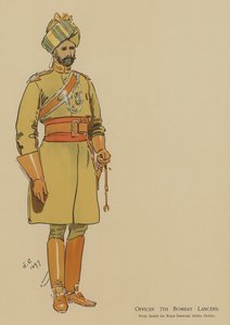 Officier 7e Lanciers de Bombay - John (after) Charlton