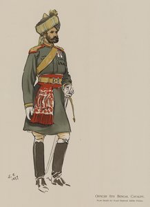 Officier 8e Cavalerie du Bengale - John (after) Charlton