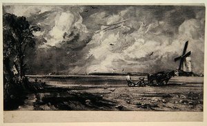 Printemps, gravé par David Lucas, vers 1829 - John (after) Constable