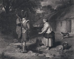 Illustration pour Le Retour du Soldat de Robert Burns
