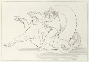 Gérion, Enfer, Chant 17 - John (after) Flaxman