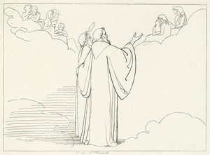 Ordre des Patriarches, Paradis, Chant 32 (gravure) - John (after) Flaxman