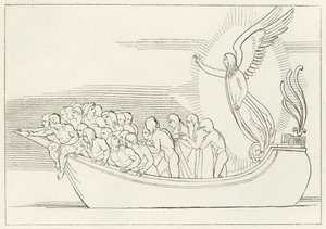 La bénédiction, Purgatoire, Chant 2 (gravure)