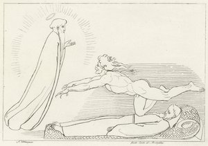 La Contention pour Guido De Montefeltro, Enfer, Chant 27 (gravure)