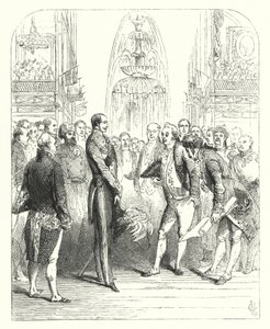 Prince Albert et les commissaires royaux à la Grande Exposition de 1851, Crystal Palace, Hyde Park, Londres