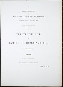 Frontispice - John (after) Gould
