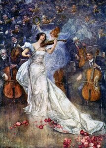 Musique. Un concerto pour violon - John (after) Gulich