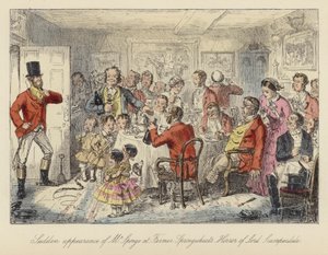 Illustration de John Leech pour Mr Sponge