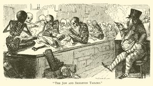 Le Juif et les tailleurs squelettes - John (after) Leech