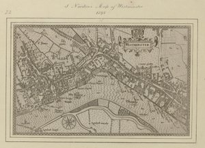 Plan de Westminster - John (after) Norden