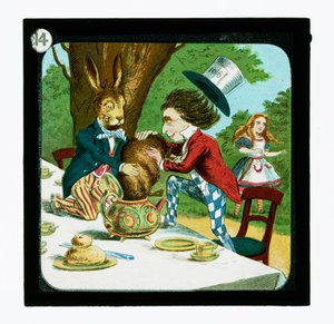 Alice au Pays des Merveilles, Diapositives colorées - John (after) Tenniel