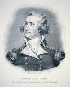 George Washington, gravé par Thomas Cheesman (1760-1835) - John (after) Trumbull