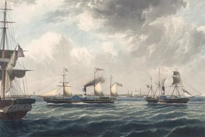 Les navires à vapeur 