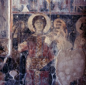 Ange, fresque dans l