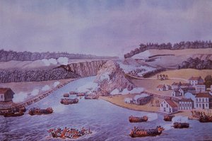Bataille de Queenston Heights - Walter Charles Mills