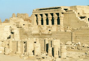 Égypte, Dandarah (Dendera), Temple de Hathor - Walter Charles Mills