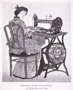 Machine à coudre japonaise - Walter Charles Mills