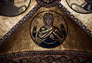 Mosaïque du Katholikon (Catholicon), monastère d