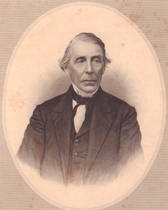 Portrait du pasteur méthodiste américain John Price Durbin (1800-1876), gravure par W Wellstood du ladies