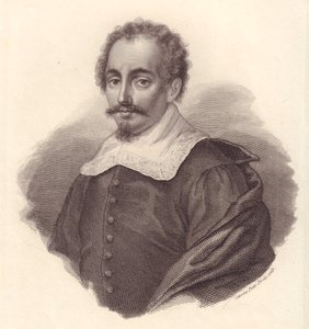 Portrait de Jacopo Cantelli (1643-1695), géographe italien, gravure sur cuivre par Caterina Piotti-Pirola - Walter Charles Mills