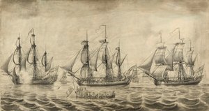 Trois navires de la Compagnie de la Baie d