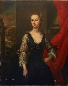 Portrait dit être Elizabeth, comtesse de Pembroke (1674-1739) - John (studio of) Vanderbank