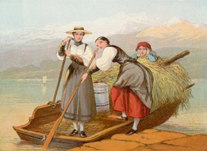 De retour des montagnes, Suisse - John Absolon