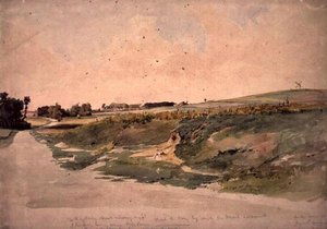 Le champ de bataille de Crécy, 26 août 1346