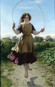 Fille sautant à la corde, 1863