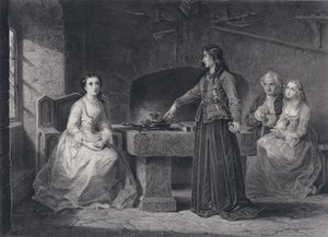 Illustration pour Le Pirate de Sir Walter Scott