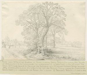 Lichfield - Vue sur Stowe Pool - John Allport