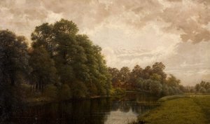 Une scène paisible du Warwickshire - John Anderson