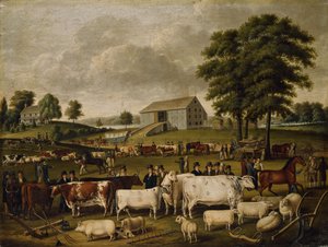 Une foire de campagne en Pennsylvanie, 1824 - John Archibald Woodside