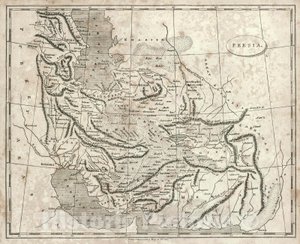 Carte de la Perse d