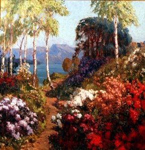 Un jardin en pente à Westmoreland - John Arthur Black