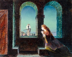 Guenièvre, 1863 - John Atkinson Grimshaw