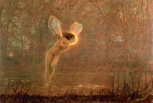 Iris - John Atkinson Grimshaw