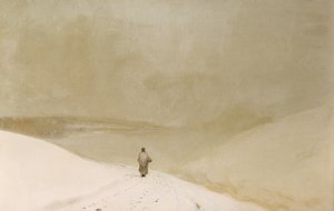 Neige et Brume (Caprice en Jaune Mineur) - John Atkinson Grimshaw