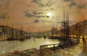 Whitby - John Atkinson Grimshaw