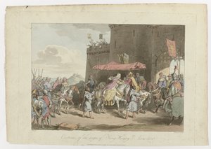 Costume du règne du roi Henri III, Anno 1250, 1er mars 1814