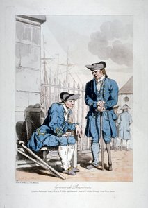 Pensionnaires de Greenwich, 1808 - John Augustus Atkinson