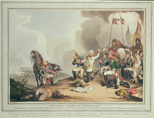 Rendre grâce à Dieu Tout-Puissant, 1814 - John Augustus Atkinson