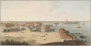 Vue sur la flèche de l