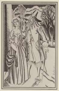 Illustration pour Moll Flanders par Daniel Defoe - John Austen