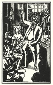 Illustration pour Tristram Shandy de Laurence Sterne - John Austen