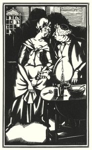 Illustration pour Tristram Shandy de Laurence Sterne - John Austen