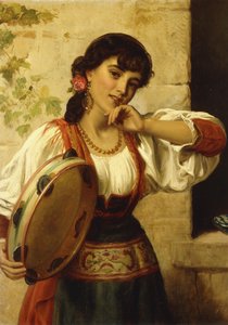 Une danseuse napolitaine